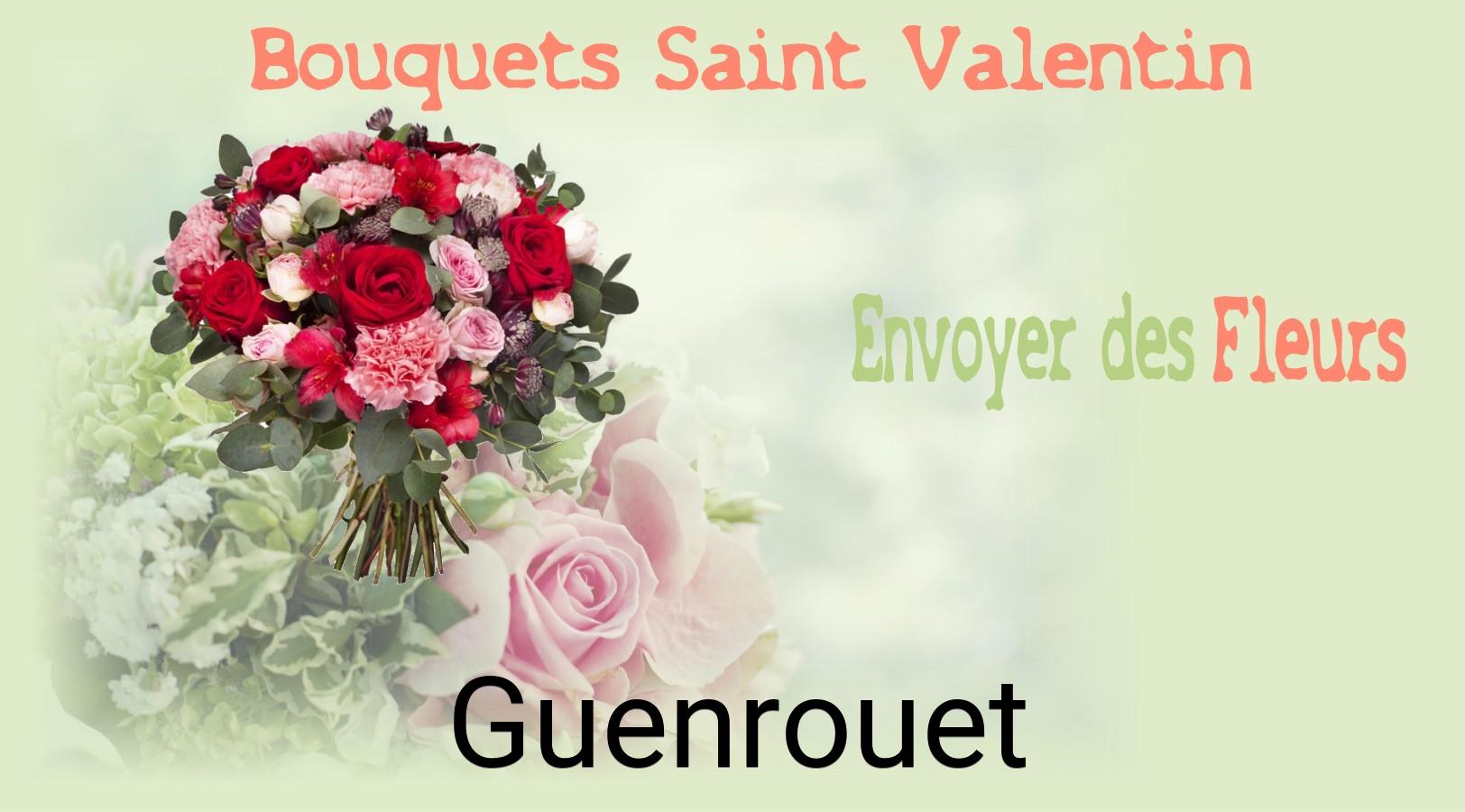 Roses de Saint-Valentin livrées à Guenrouet